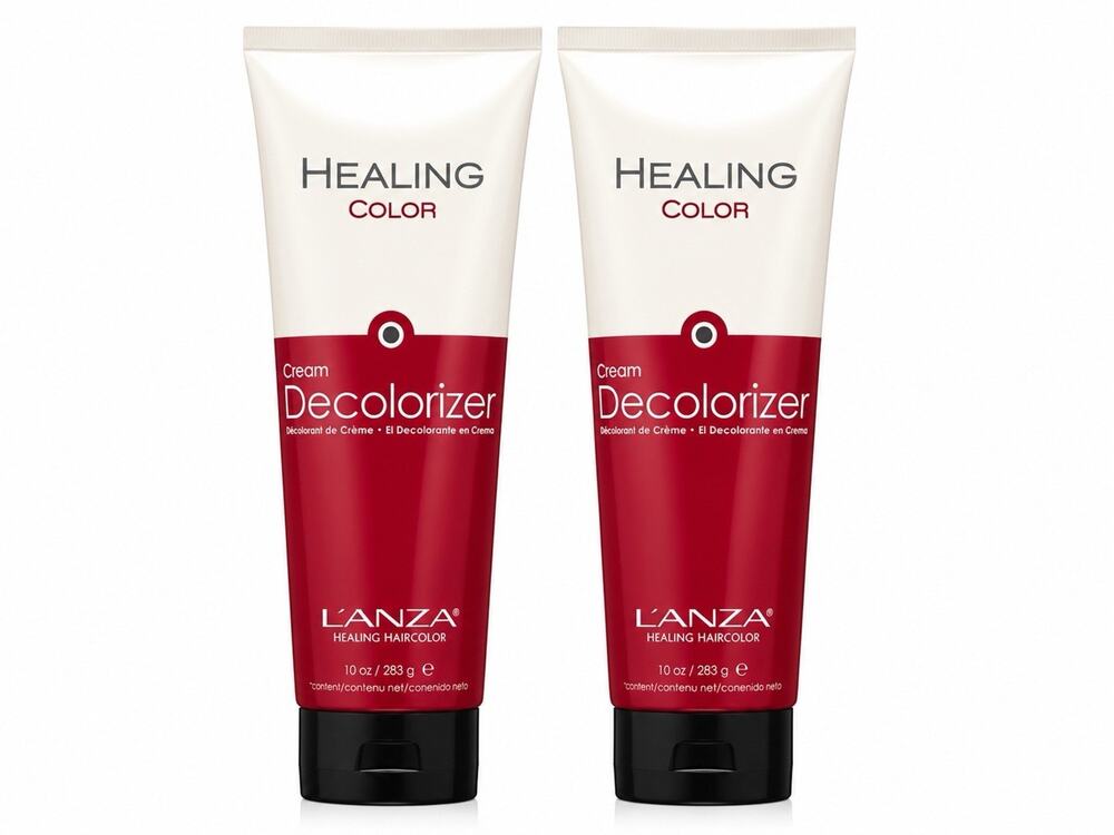 L’ANZA Healing Color Cream Decolorizer 10 oz 283g Duo 2 Pack Professional